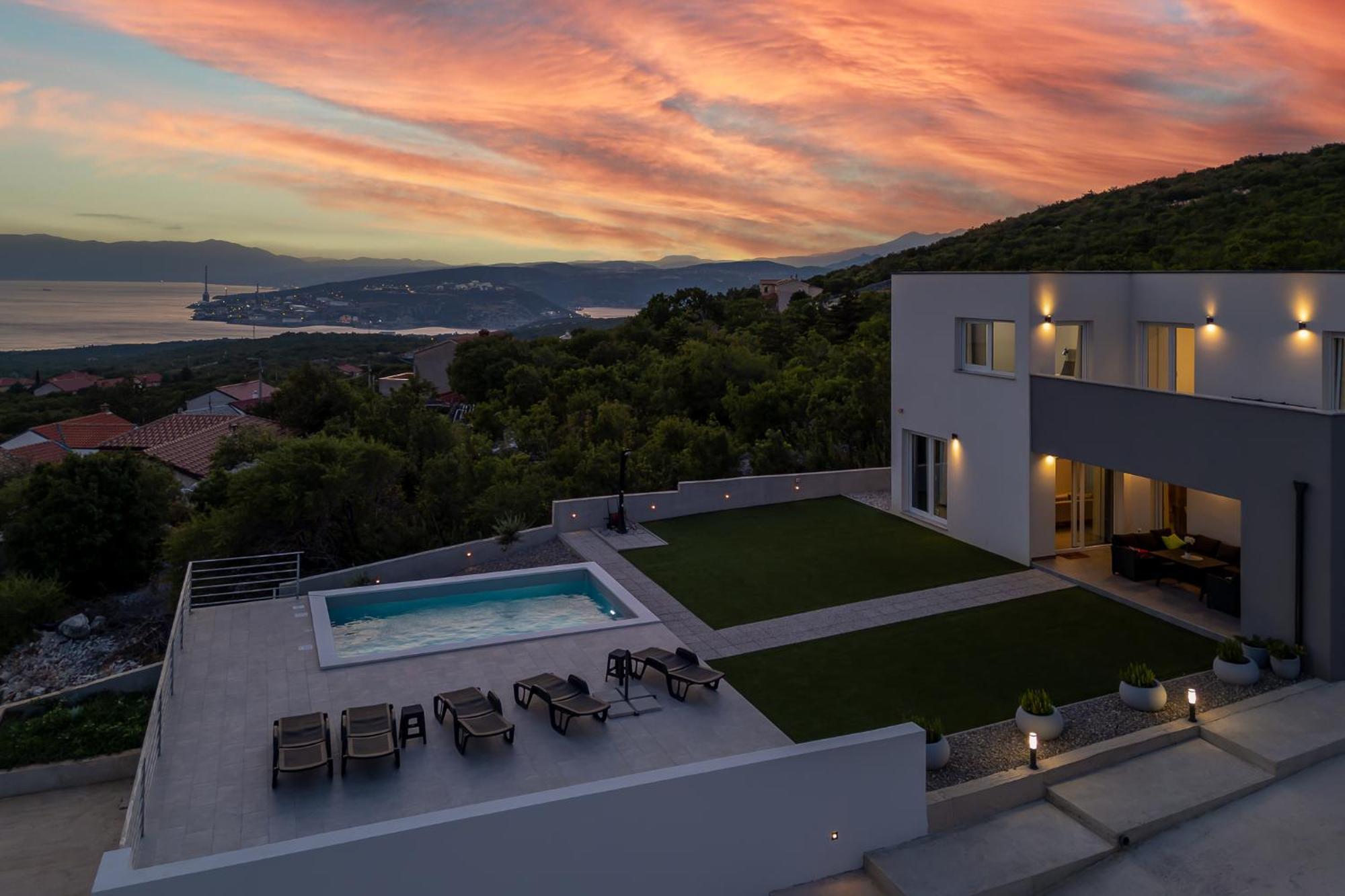 Villa "Fran" Near Island Krk Шмрика Экстерьер фото
